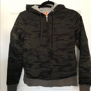 Lucy Camo Hoodie Jacket